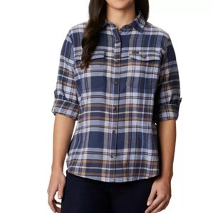 Columbia ladies Pine Street flannel shirt